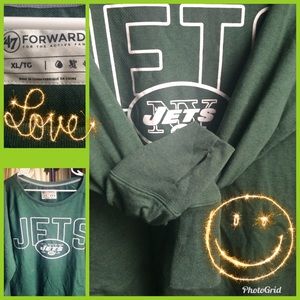 Women’s NY Jets sweatshirt xl